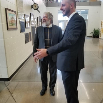 Paolo DeMaria's visit to Three Rivers